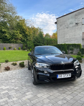 BMW X6 cena 215000 przebieg: 49000, rok produkcji 2018 z Biała małe 67